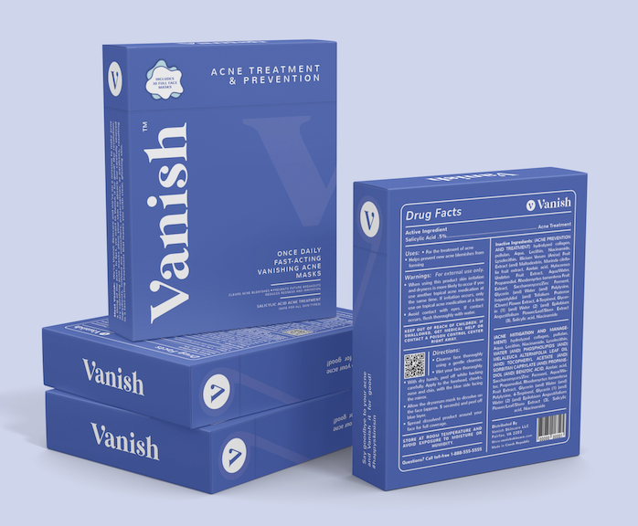 Vanish™ Acne DrySerum™ Masks (30 Day Routine)